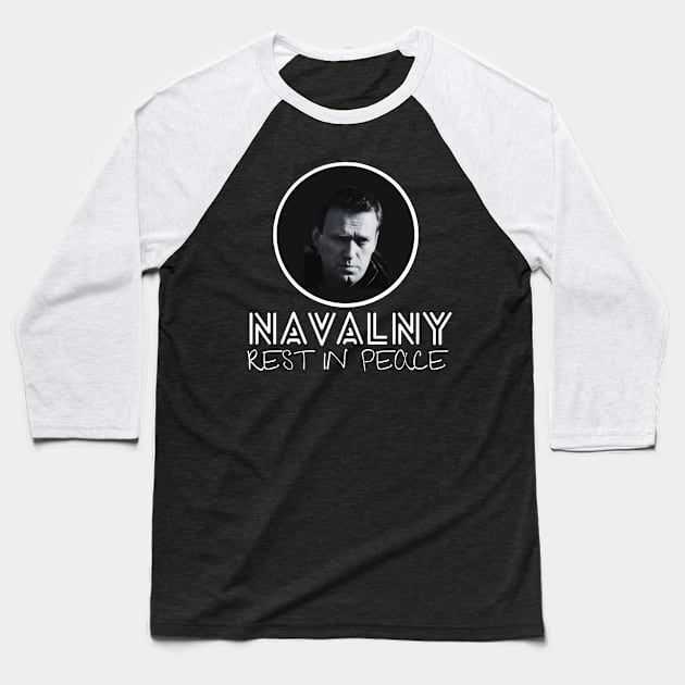 Navalny Baseball T-Shirt by WordsOfVictor